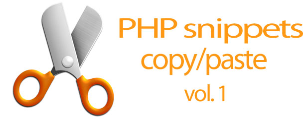 PHP snippets - sve što vam treba je copy/paste